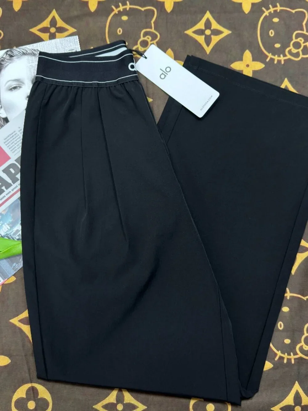🎨ALO Yoga Suit Up Trouser Black (Regular) 30-inch✨ - Picture 6 of 8